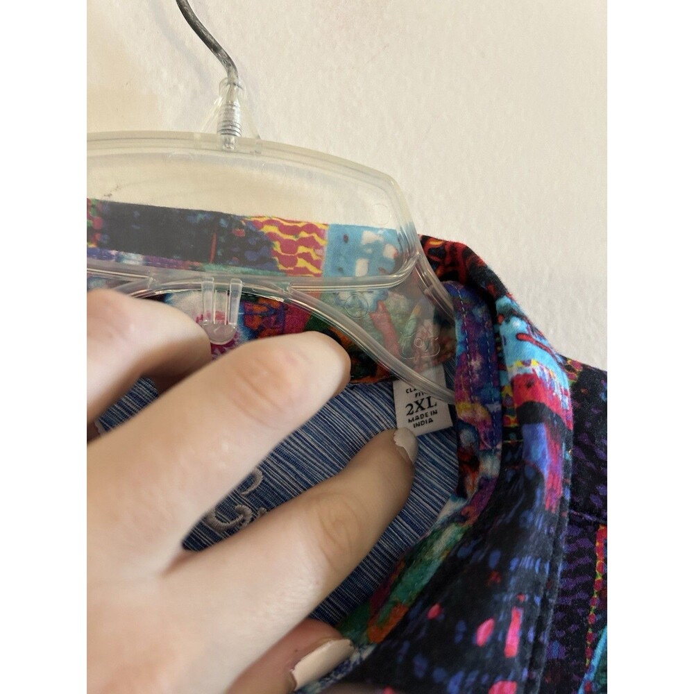Robert Graham Hustle N Bustle Classic Fit Short Sleeve Size 2XL - Picture 6 of 9